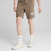 Mens Puma Class 8 Shorts, Brown, Size S, Clothing