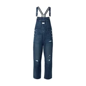 LEVIS  Kavbojke z naramnicami temno modra