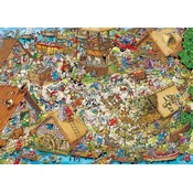 Ravensburger - Puzzle Rayjev strip – Potovanje skozi čas: Klasična doba (1) - 1 000 kosov