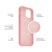 FIKSNI MagFlow Apple iPhone 12 PM, roza FIXFLM-560-PI
