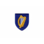 shumee Našitek grba - Irska - Magnetna podlaga - Vezen našitek/značka/emblem