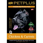 PET PLUS Suva hrana za pse, Piletina i šargarepa, 1.24kg