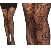 Guirca Ženske hlačne nogavice - Satanistični vzorec