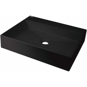 Deante Graniten umivalnik s prostorom za pipo - dimenzije 500x400 mm, eleganten in funkcionalen dodatek za vašo kopalnico.