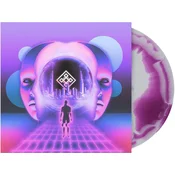 Red Handed Denial - A Journey Through Virtual Dystopia (Purple/White Swirl Coloured) (LP)