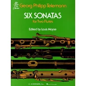 TELEMANN:SIX SONATAS FOR TWO FLUTES