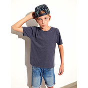 Grey childrens t-shirt in combed cotton Fruit of the Loom