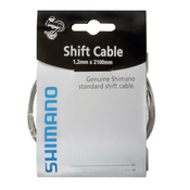 SHIMANO Shift cable 1.2x2100mm + end cap (pack of 10, price per 10)