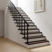 vidaXL Stopnice 4 kos 110 x 30 x 2 cm Temno rjava Trda bukovina