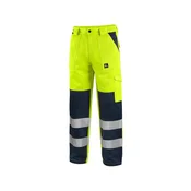 CXS Hlače CXS NORWICH, skrajšana dolžina 170–176 cm, visoka vidljivost, moške, rumeno–modre