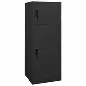 Ormaric za sedla antracit 53 x 53 x 140 cm celicni