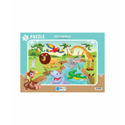 BLUE FOCUS GAMES PUZZLE 30 KOS ŽIVALI