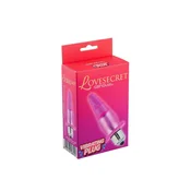 Gardj Europe LoveSecret Sensual LS74 – vibrirajoči analni čep – roza – kompakten analni masažer – napaja se z baterijami