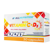 Vitamin C + D, 30 kapsula