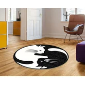 Conceptum Hypnose Tepih 80cm Crno-Beli