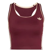 ADIDAS PERFORMANCE Športni top ecru/burgund