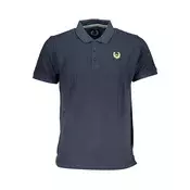 Gian Marco Venturi Muška polo majica Au00011P-Fabien_Blu_Night-Blue, Teget