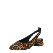 STEVE MADDEN Čevlji s peto in s paščki Smitten rjava/kapučino/črna