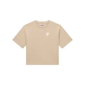 Guess Majica J6YI42 K5197 Bež Regular Fit