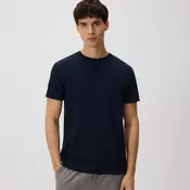 Reserved - Slim fit majica kratkih rukava od strukturirane tkanine