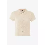 Mexx Ženska bluza MF007702261W, Kratki rukav, Bež