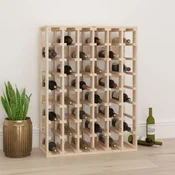 Vidaxl vidaXL Stojalo za vino 70x33x94 cm masivni borov les