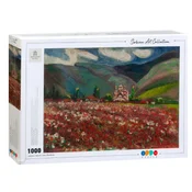 ODDO Slagalica Serbian Art Collection, Nadežda Petrovic, Kosovski božuri (Gracanica), 1000 delova