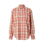 GANT Bluza oliva/roza/črna