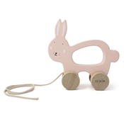 trixie lesena igrača na vrvici mrs. rabbit