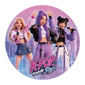 Dekora Užitni papir za torto - K Pop Stars 20 cm