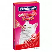 VKA VITAKRAFT Cat Liquid-Snack with beef - cat treats - 6 x 15g