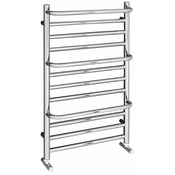 Radiator MANISA, 500 x 800 s tremi obešalniki za brisačo, kromast - Kromasta - 24 - Jeklo - Dodatna oprema za obešalnik za brisače - Okrogla - Sapho - MANISA - 500.00 - 500x800 mm - 800.00 - 2.80 - 180,00