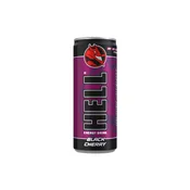 Hell Energetsko pice Black Cherry, 0,25 l