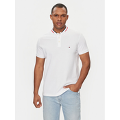 Tommy Hilfiger Polo majica Mao MW0MW34752 Bela Slim Fit