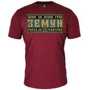 011Shop Muška majica kratkih rukava, Zemun, Bordo