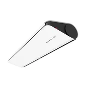 FLOWAIR 56132 SLIM E-100 Električna vrata zavese bela (RAL9003) dolžina 1,0 m
