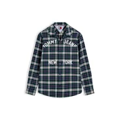 Tommy Jeans Srajca mornarska/zelena/roza/bela