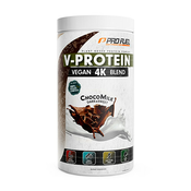 V-Protein 4K veganski proteini – čokoladno mleko, 750 g