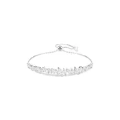 Swarovski Zapestnica MESMERA srebrna / transparentna