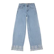 ONLY GIRLS Kavbojke moder denim/bela