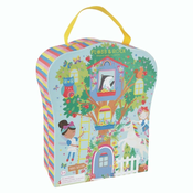 floss&rock® prijenosna kutija za igru s drvenim figuricama playbox rainbow fairy (10 komada)