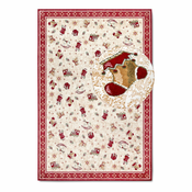Rdeča preproga z božičnim motivom iz mešanice bombaža 160x230 cm Toys Delight Red Christmas – Villeroy&Boch