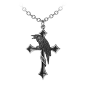 Ogrlica ALCHEMY GOTHIC - Crux Corvis - P961