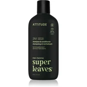Attitude Super Leaves Matcha & Bergamot šampon i regenerator 2 u 1 za muškarce 415 ml