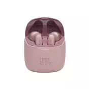 JBL slušalke T225TWS, roza