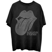 The Rolling Stones Holographic Tongue Black M Majica