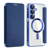 Etui SmartMag Book z Magsafe tehnologijo in RFID denarnico za Samsung Galaxy A17 4G/A17 5G - blue