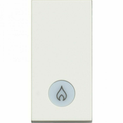 STIKALO CLASSIA 1P/16A/250V 1M BELO S SIMBOLOM INDIVIDUALNEGA GRELCA RW4001LP