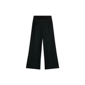 Bershka Hlače Basbsk črna