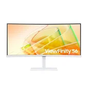 Monitor Samsung 34 S65TC ViewFinity S6 ukrivljen, VA, 3440x1440, HDMI,DP, USB, Thunderbolt, bel